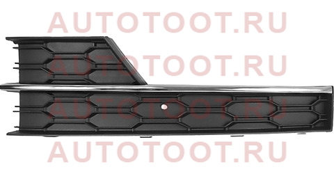 Решетка в бампер SKODA OCTAVIA 17-20 LH под ПТФ и хром молдинг stsd27000ga2 sat – купить в Омске. Цены, характеристики, фото в интернет-магазине autotoot.ru