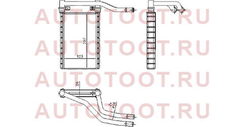 Радиатор отопителя салона SUZUKI SWIFT 04-/SX4 06-13 stsz333950 sat – купить в Омске. Цены, характеристики, фото в интернет-магазине autotoot.ru