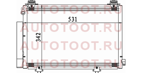 Радиатор кондиционера TOYOTA bB NCP3# 00-05 st-ty10-394-0 sat – купить в Омске. Цены, характеристики, фото в интернет-магазине autotoot.ru