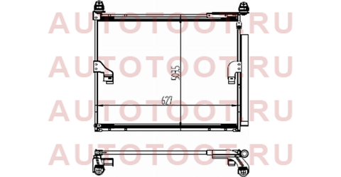 Радиатор кондиционера TOYOTA LAND CRUISER PRADO 150/4RUNNER ##N28# 09- st-ty12-394-0 sat – купить в Омске. Цены, характеристики, фото в интернет-магазине autotoot.ru