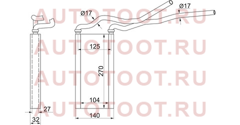 Радиатор отопителя салона TOYOTA MARK II #X11#/ALTEZZA/VEROSSA/LEXUS IS200 00-04 st-ty15-395-0 sat – купить в Омске. Цены, характеристики, фото в интернет-магазине autotoot.ru