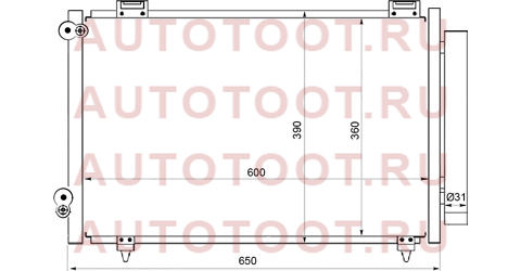 Радиатор кондиционера TOYOTA COROLLA 00-06 EURO / RUNX/ALLEX 04-06/AVENSIS ##T25# 1/3ZZ 03-08 st-ty28-394-a0 sat – купить в Омске. Цены, характеристики, фото в интернет-магазине autotoot.ru