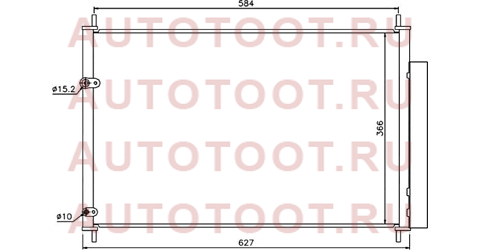 Радиатор кондиционера TOYOTA COROLLA #ZRE140/AXIO/ALLION/PREMIO/AURIS/VERSO/AVENSIS 06-/PONTIAC VIBE st-ty29-394-0 sat – купить в Омске. Цены, характеристики, фото в интернет-магазине autotoot.ru