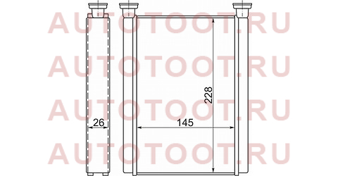 Радиатор отопителя салона TOYOTA CAMRY #CV30 01-06/SOLARA 03-08/TOYOTA LAND CRUISER 100 98-07 st-ty38-395-0 sat – купить в Омске. Цены, характеристики, фото в интернет-магазине autotoot.ru