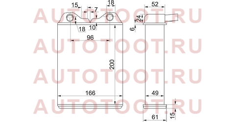 Радиатор отопителя салона TOYOTA LAND CRUISER 80 90-98/HONDA ODISSEY RA1 95-99 st-ty88-395-0 sat – купить в Омске. Цены, характеристики, фото в интернет-магазине autotoot.ru