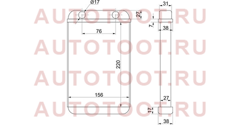 Радиатор отопителя салона TOYOTA LAND CRUISER PRADO 90/SURF 185 96-02 st-ty89-395-0 sat – купить в Омске. Цены, характеристики, фото в интернет-магазине autotoot.ru