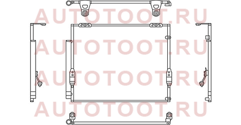 Радиатор кондиционера TOYOTA SEQUOIA UCK6#/TUNDRA ##K5# 07- st-tyu5-394-0 sat – купить в Омске. Цены, характеристики, фото в интернет-магазине autotoot.ru