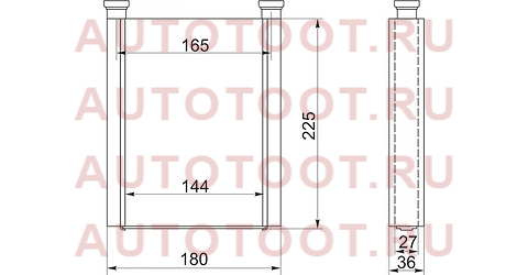 Радиатор отопителя салона TOYOTA RAV4 #CA2# 00-05 st-tyy2-395-0 sat – купить в Омске. Цены, характеристики, фото в интернет-магазине autotoot.ru