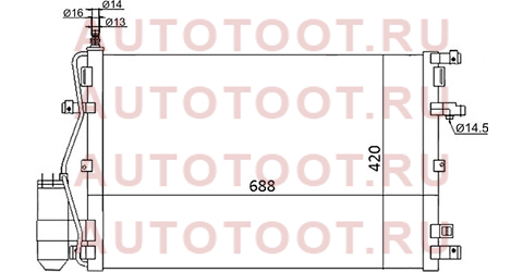 Радиатор кондиционера VOLVO XC90 01- st-vl01-394-0 sat – купить в Омске. Цены, характеристики, фото в интернет-магазине autotoot.ru