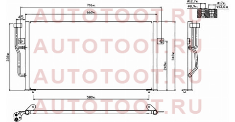 Радиатор кондиционера VOLVO S40/V40 95-03 st-vl02-394-0 sat – купить в Омске. Цены, характеристики, фото в интернет-магазине autotoot.ru