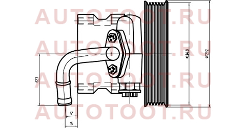 Насос ГУР CHEVROLET AVEO 03-08/LACETTI 03-/DAEWOO NUBIRA 97-07 (D шкива 129мм) stvp55 sat – купить в Омске. Цены, характеристики, фото в интернет-магазине autotoot.ru