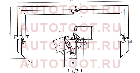 Молдинг лобового стекла TOYOTA COROLLA 00-06 td-21 sat – купить в Омске. Цены, характеристики, фото в интернет-магазине autotoot.ru