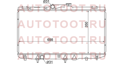 Радиатор TOYOTA COROLLA/SPRINTER/LEVIN/TRUENO/MARINO 91-02 ty0001-100 sat – купить в Омске. Цены, характеристики, фото в интернет-магазине autotoot.ru