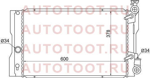 Радиатор TOYOTA COROLLA/MATRIX 08-/PONTIAC VIBE 08- USA ty0001-140 sat – купить в Омске. Цены, характеристики, фото в интернет-магазине autotoot.ru