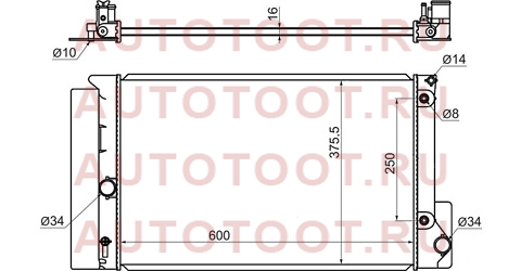 Радиатор TOYOTA COROLLA #E150 АКПП/AURIS 06-/AVENSIS/VERSO/RUMION 09- LHD (пластинчатый) ty0001-150 sat – купить в Омске. Цены, характеристики, фото в интернет-магазине autotoot.ru