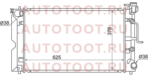 Радиатор TOYOTA COROLLA 00-06 DIESEL ty0001-ce120 sat – купить в Омске. Цены, характеристики, фото в интернет-магазине autotoot.ru