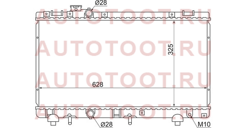 Радиатор TOYOTA TERCEL/CORSA/CYNOS/COROLLA II 94-97/PASEO/RAUM EXZ1# 97-03 ty0001-el51 sat – купить в Омске. Цены, характеристики, фото в интернет-магазине autotoot.ru