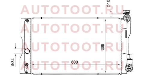 Радиатор TOYOTA ALLION 07-16/PREMIO 07-16/WISH 09- ty0002260 sat – купить в Омске. Цены, характеристики, фото в интернет-магазине autotoot.ru