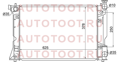 Радиатор TOYOTA AVENSIS 1AZ-F(S)E/2AZ-FE 03-06 ty0002-azt250 sat – купить в Омске. Цены, характеристики, фото в интернет-магазине autotoot.ru