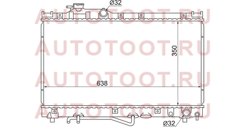 Радиатор TOYOTA CARINA ED/EXIV/CELICA/CURREN 93-99 ty0002-st200 sat – купить в Омске. Цены, характеристики, фото в интернет-магазине autotoot.ru
