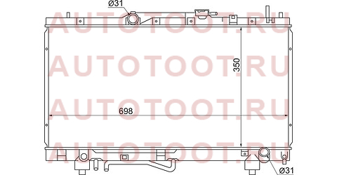 Радиатор TOYOTA CORONA PREMIO/CARINA/CALDINA ST19#/ST21# 96-02 ty0002-st210 sat – купить в Омске. Цены, характеристики, фото в интернет-магазине autotoot.ru