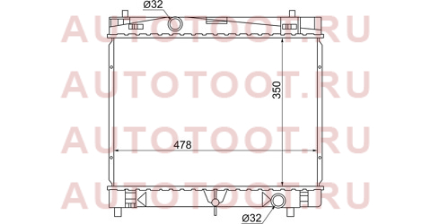 Радиатор TOYOTA YARIS/VITZ/RACTIS/IST ZSP110 1/2NZ-FE 05- MT/CVT ty0003-cp100 sat – купить в Омске. Цены, характеристики, фото в интернет-магазине autotoot.ru