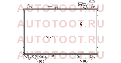 Радиатор TOYOTA HIGHLANDER 00-03/KLUGER 00-07/HARRIER/LEXUS RX300 1MZ/3MZ 97-03 ty0003-mcu10 sat – купить в Омске. Цены, характеристики, фото в интернет-магазине autotoot.ru