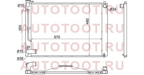 Радиатор TOYOTA HARRIER/LEXUS RX330 1MZ/3MZ 03-05R(102A уже в комплекте) ty0003-mcu30 sat – купить в Омске. Цены, характеристики, фото в интернет-магазине autotoot.ru