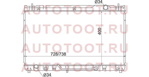 Радиатор TOYOTA CAMRY/SOLARA 03-08/WINDOM/LEXUS ES300 3.0 01-06 ty0003-mcv30 sat – купить в Омске. Цены, характеристики, фото в интернет-магазине autotoot.ru