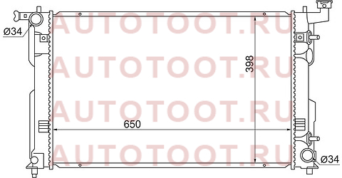 Радиатор TOYOTA VISTA/ARDEO 1AZ/1ZZ/3S 98-03 ty0003-sv50 sat – купить в Омске. Цены, характеристики, фото в интернет-магазине autotoot.ru