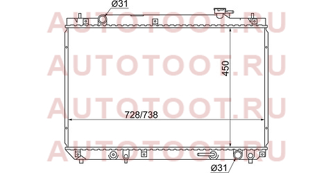 Радиатор TOYOTA HARRIER 5S-FE 97-03 ty0003-sxu10 sat – купить в Омске. Цены, характеристики, фото в интернет-магазине autotoot.ru