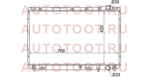 Радиатор TOYOTA CAMRY/SCEPTER/WINDOM/LEXUS ES300 VCV10 2.5/3.0 94-96 без пробки ty0003-vcv10-2r sat – купить в Омске. Цены, характеристики, фото в интернет-магазине autotoot.ru