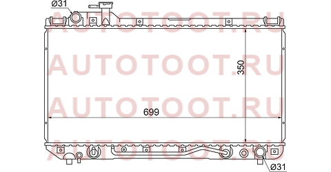 Радиатор TOYOTA RAV4 94-98 ty0004-10 sat – купить в Омске. Цены, характеристики, фото в интернет-магазине autotoot.ru