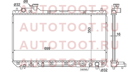 Радиатор TOYOTA RAV4 98-00 ty0004-10-2r sat – купить в Омске. Цены, характеристики, фото в интернет-магазине autotoot.ru