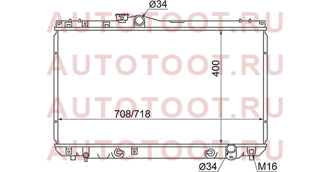 Радиатор TOYOTA MARKII/CHASER/CRESTA #X90 2,0-3,0 92-96 ty0005-90 sat – купить в Омске. Цены, характеристики, фото в интернет-магазине autotoot.ru