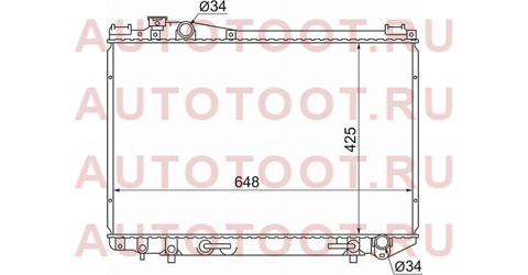 Радиатор TOYOTA CROWN 91-95 2,0-3,0 ty0006-140-2r sat – купить в Омске. Цены, характеристики, фото в интернет-магазине autotoot.ru