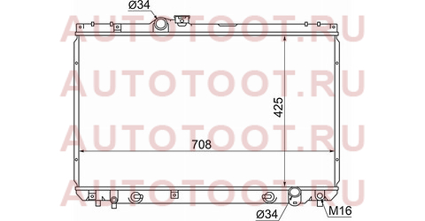 Радиатор TOYOTA CROWN #ZS15# 95-01/CROWN JZS170 1G/1JZ 99-07/ PROGRES 1/2JZ-GE 98-01 ty0006-150 sat – купить в Омске. Цены, характеристики, фото в интернет-магазине autotoot.ru