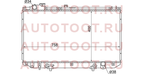 Радиатор LEXUS GS300/ARISTO MAJESTA 3.0 97-05 ty0006-161 sat – купить в Омске. Цены, характеристики, фото в интернет-магазине autotoot.ru