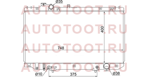 Радиатор TOYOTA ARISTO TWIN TURBO 2JZ-GTE 3,0 97-05 ty0006-161-tb-2r sat – купить в Омске. Цены, характеристики, фото в интернет-магазине autotoot.ru