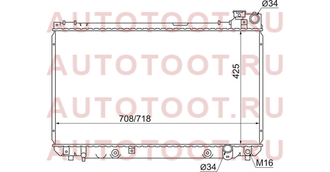 Радиатор TOYOTA CROWN/BREVIS/PROGRESS 2JZ-FSE 98-07 ty0006-175 sat – купить в Омске. Цены, характеристики, фото в интернет-магазине autotoot.ru