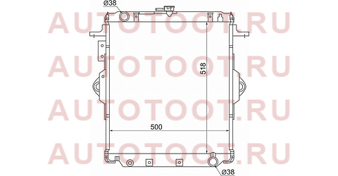 Радиатор TOYOTA LAND CRUISER 70 1HZ 90-04 ty0008-hzj76-4r sat – купить в Омске. Цены, характеристики, фото в интернет-магазине autotoot.ru