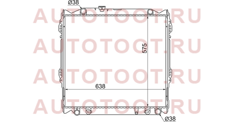 Радиатор TOYOTA LAND CRUISER PRADO/SURF/4-RUNNER KZ/KD 95-02 DIESEL ty0008-j95d sat – купить в Омске. Цены, характеристики, фото в интернет-магазине autotoot.ru