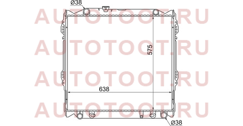 Радиатор TOYOTA LAND CRUISER PRADO/SURF/4-RUNNER Diesel 95-02 ty0008-j95d-3r sat – купить в Омске. Цены, характеристики, фото в интернет-магазине autotoot.ru