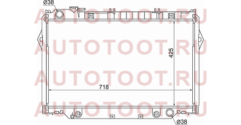 Радиатор TOYOTA LAND CRUISER 80 HD/HZ 90-96 DIESEL AT/MT ty0009-j80d-at sat – купить в Омске. Цены, характеристики, фото в интернет-магазине autotoot.ru