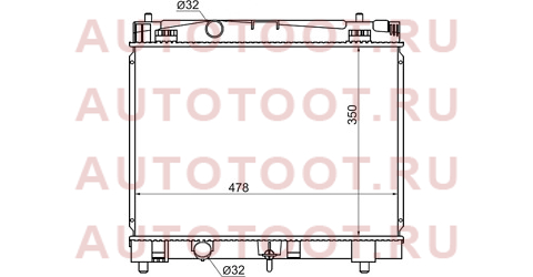 Радиатор TOYOTA VITZ/YARIS/BELTA 1KR/2SZ 05- ty000w90-1kr sat – купить в Омске. Цены, характеристики, фото в интернет-магазине autotoot.ru