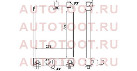 Радиатор TOYOTA HIACE 04- (вспомогательный) ty0010-kdh200s sat – купить в Омске. Цены, характеристики, фото в интернет-магазине autotoot.ru