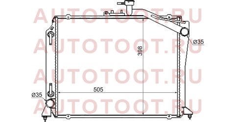 Радиатор TOYOTA HIACE RZH10# 90-99 GASOLINE ty0010-rzh10 sat – купить в Омске. Цены, характеристики, фото в интернет-магазине autotoot.ru