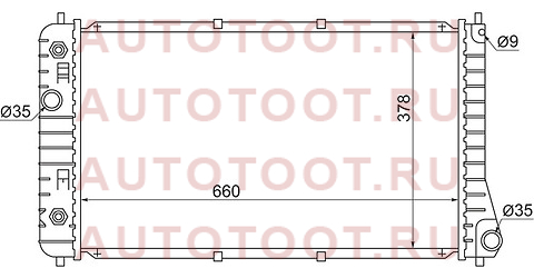 Радиатор TOYOTA CAVALIER/CHEVROLET CAVALIER/PONTIAC SUNFIRE 95- ty0011 sat – купить в Омске. Цены, характеристики, фото в интернет-магазине autotoot.ru