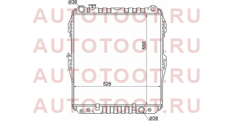 Радиатор TOYOTA SURF/HILUX/4-RUNNER 1KZ-TE 3.0 93-95 медн. ty00131kz2r sat – купить в Омске. Цены, характеристики, фото в интернет-магазине autotoot.ru