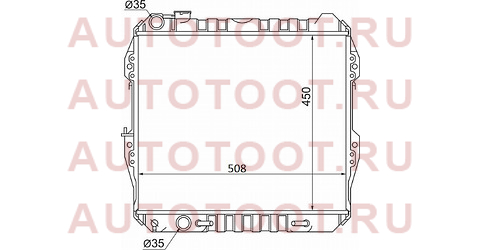 Радиатор TOYOTA SURF/HILUX/4-RUNNER LN13# 3L/5L 1989-95 ty0013-d sat – купить в Омске. Цены, характеристики, фото в интернет-магазине autotoot.ru